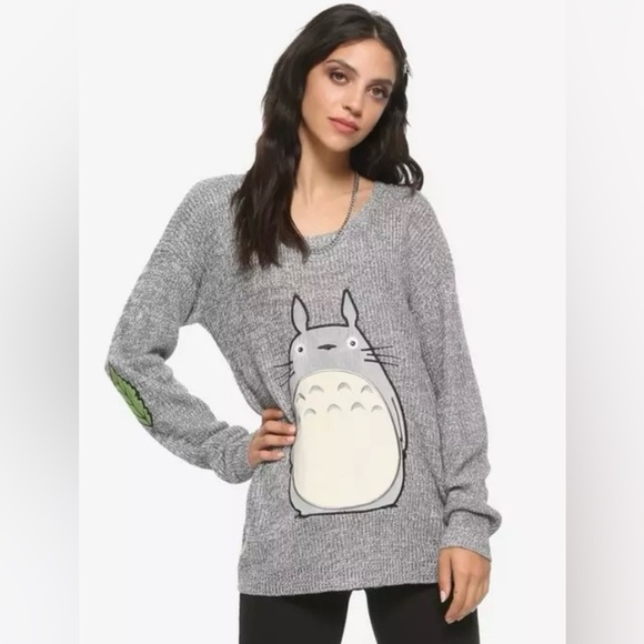 My Neighbor Totoro Knit Sweater - Picture 1 of 16